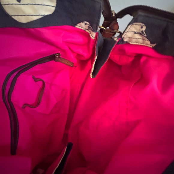 Dooney & Bourke Blue and White Nautical Tote - Picture 8 of 10